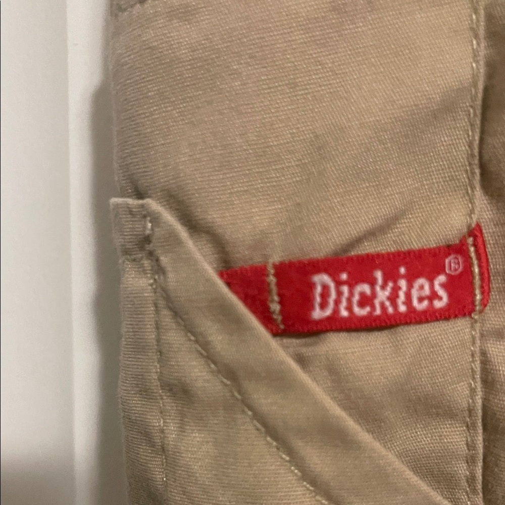 Dickies Women's Tan Cargo Scrub Pants size xl - Picture 3 of 3